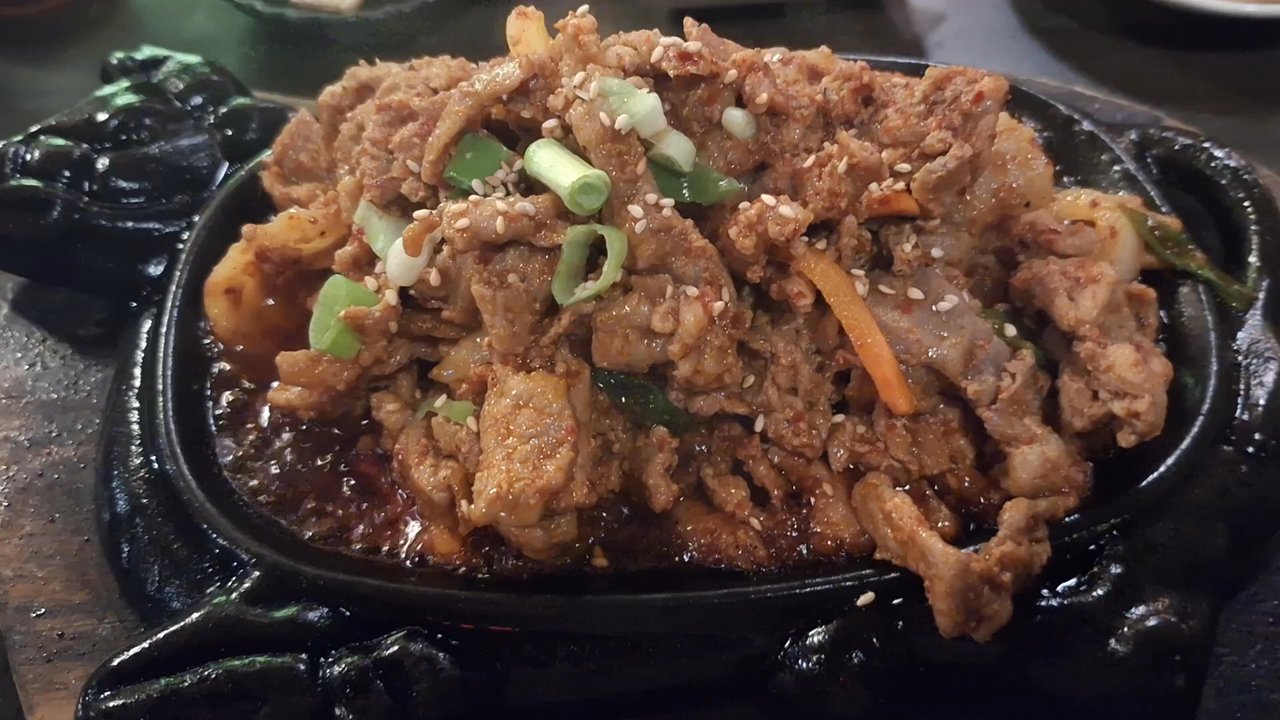 Yori - Spicy pork bulgogi - Korean Near Me - Hurst, Texas