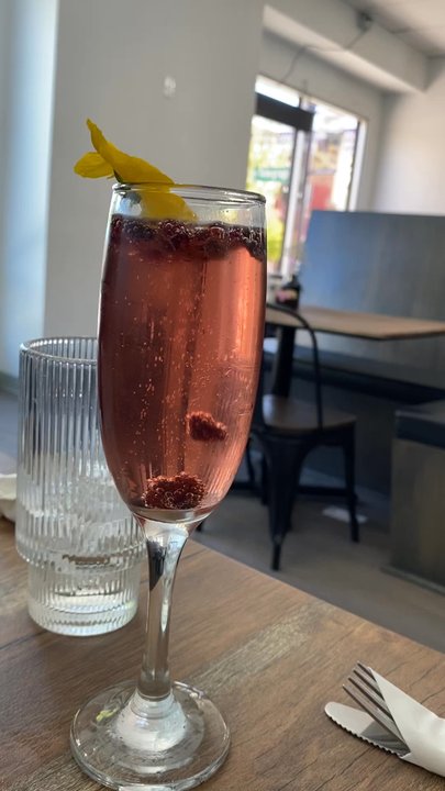 Eves Eatery - Cranberry Mimosa - Pizza Near Me - Carson City, Nevada