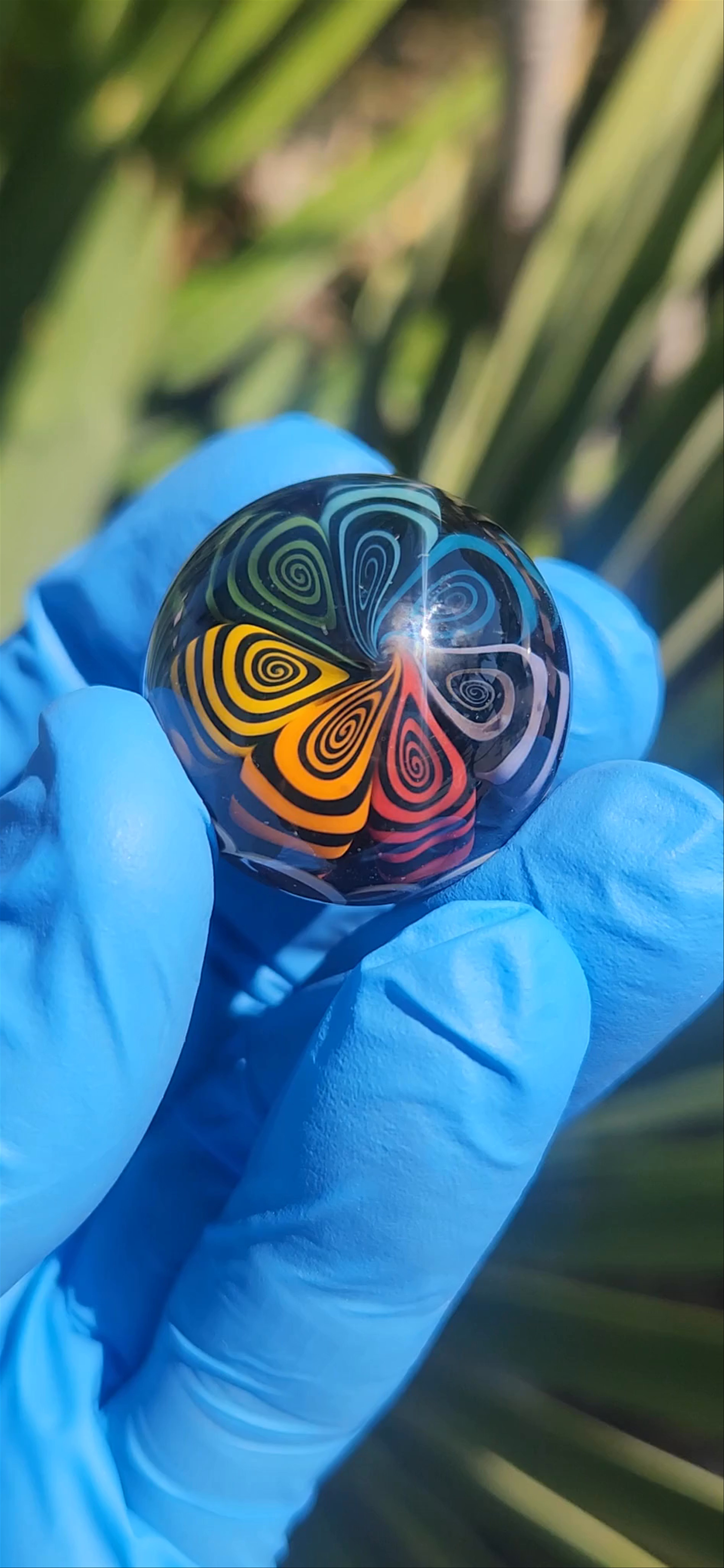Preview pic of Hermit x Jack Hanshaw Thumbprint Marble with Millie and Dot Stack Back