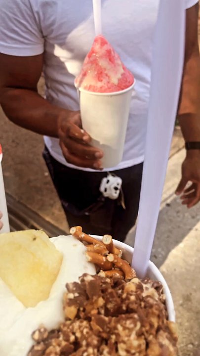 Quality Snowballs - Watermelon Basil & Lime, Blood Orange Cream, Kitchen Sink - Shaved Ice Near Me - Baltimore, Maryland