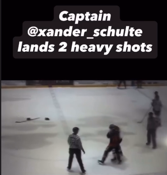 Xander Schulte's Powerful Punch