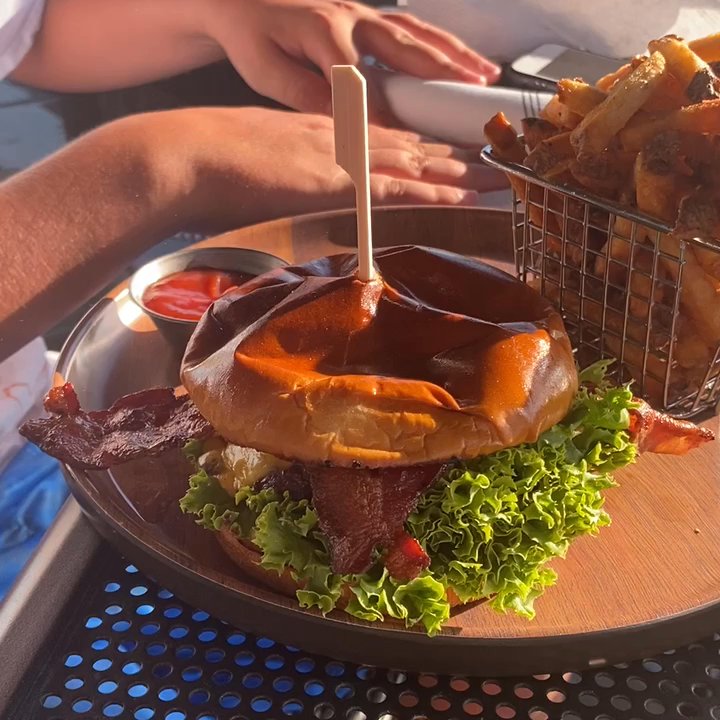Proof - The Nic eating a classic American. He says it amazing! - New American Near Me - Kennewick, Washington