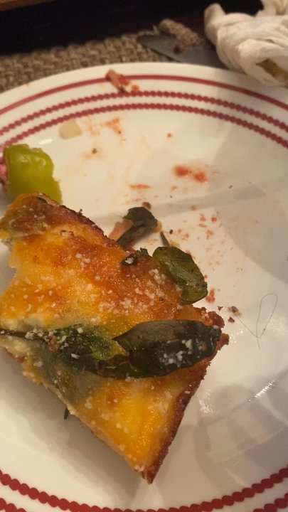Jet's Pizza - Hair embedded in bread. Disgusting - Pizza Near Me - Roswell, Georgia
