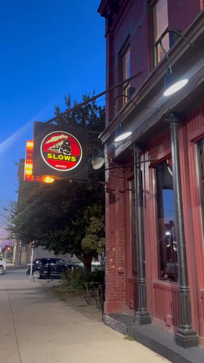 Slows Bar BQ - Slows' Signage - Barbeque Near Me - Detroit, Michigan