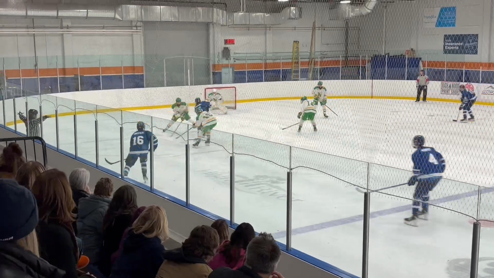 Santino Pricca's Spinorama Recovery + Some Saves | CNHA Gold U18 AA Highlights