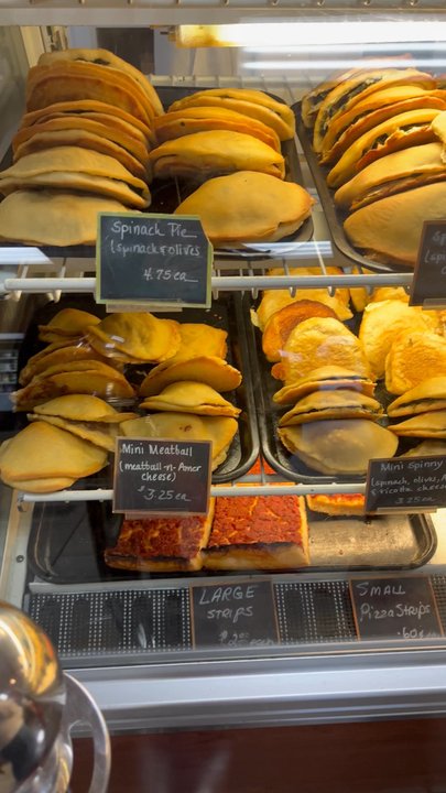D. Palmieri's Bakery - Spinach pies and mini spini. - Delis Near Me - Johnston, Rhode Island