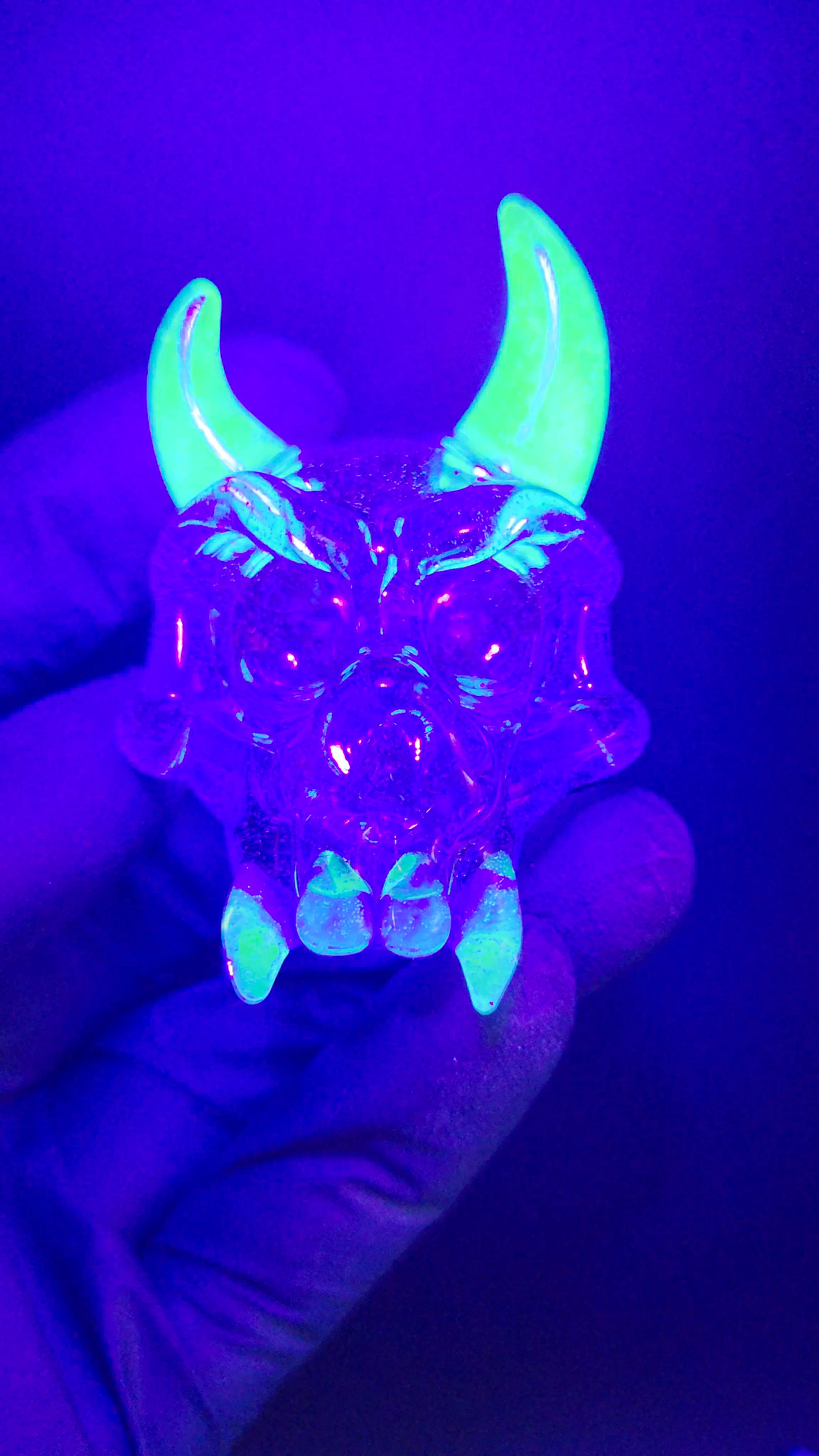 Preview pic of UV\CFL skull