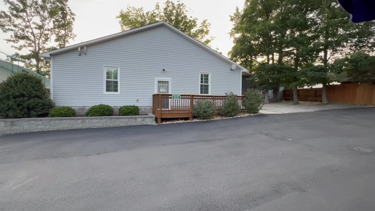 Kersey Valley Axe Throwing - This was the meeting area suggested in the email. Awkward to find especially on a Wednesday evening when the place is empty. - Axe Throwing Near Me - Archdale, North Carolina