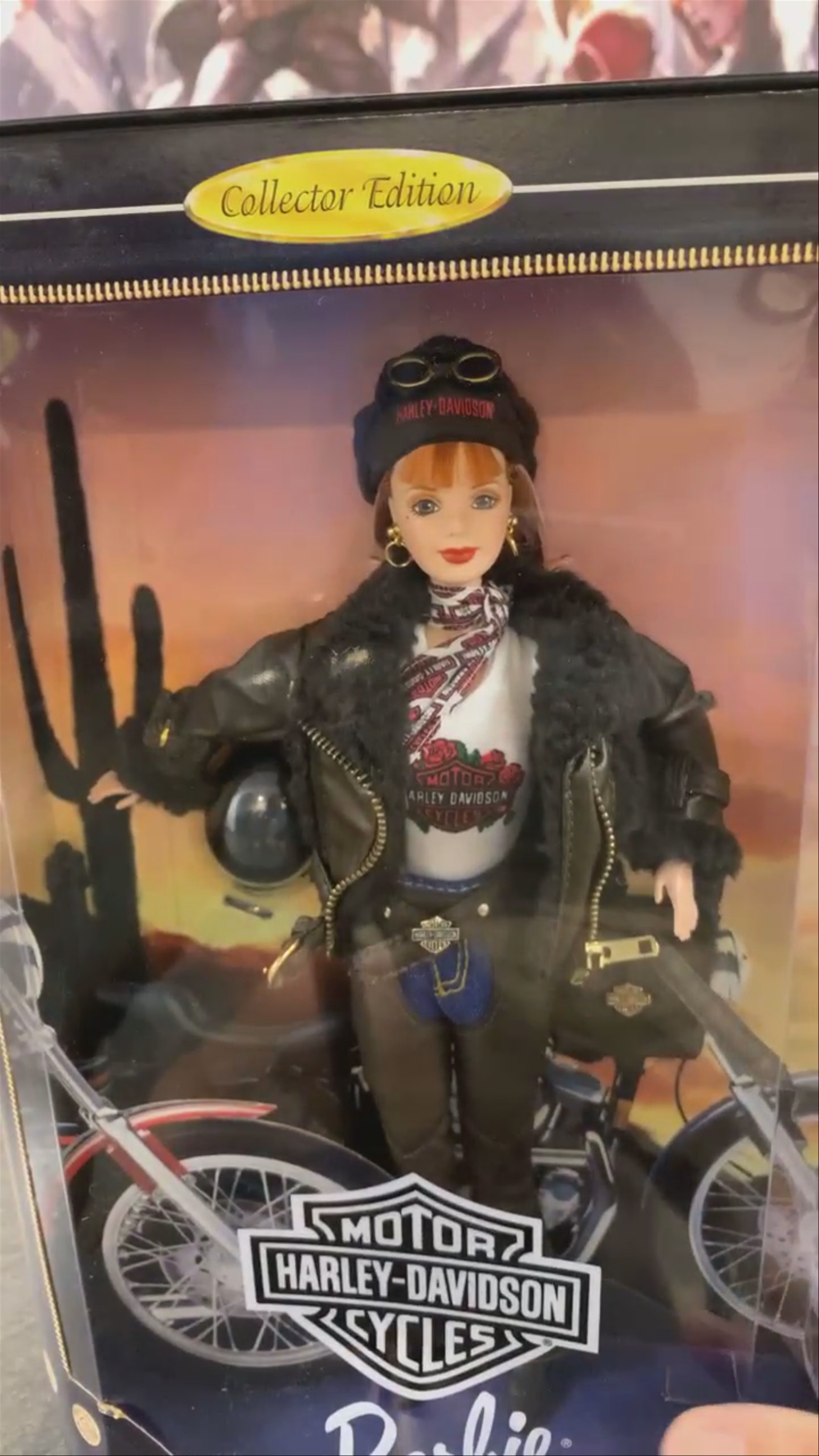 Ginger hair Barbie!