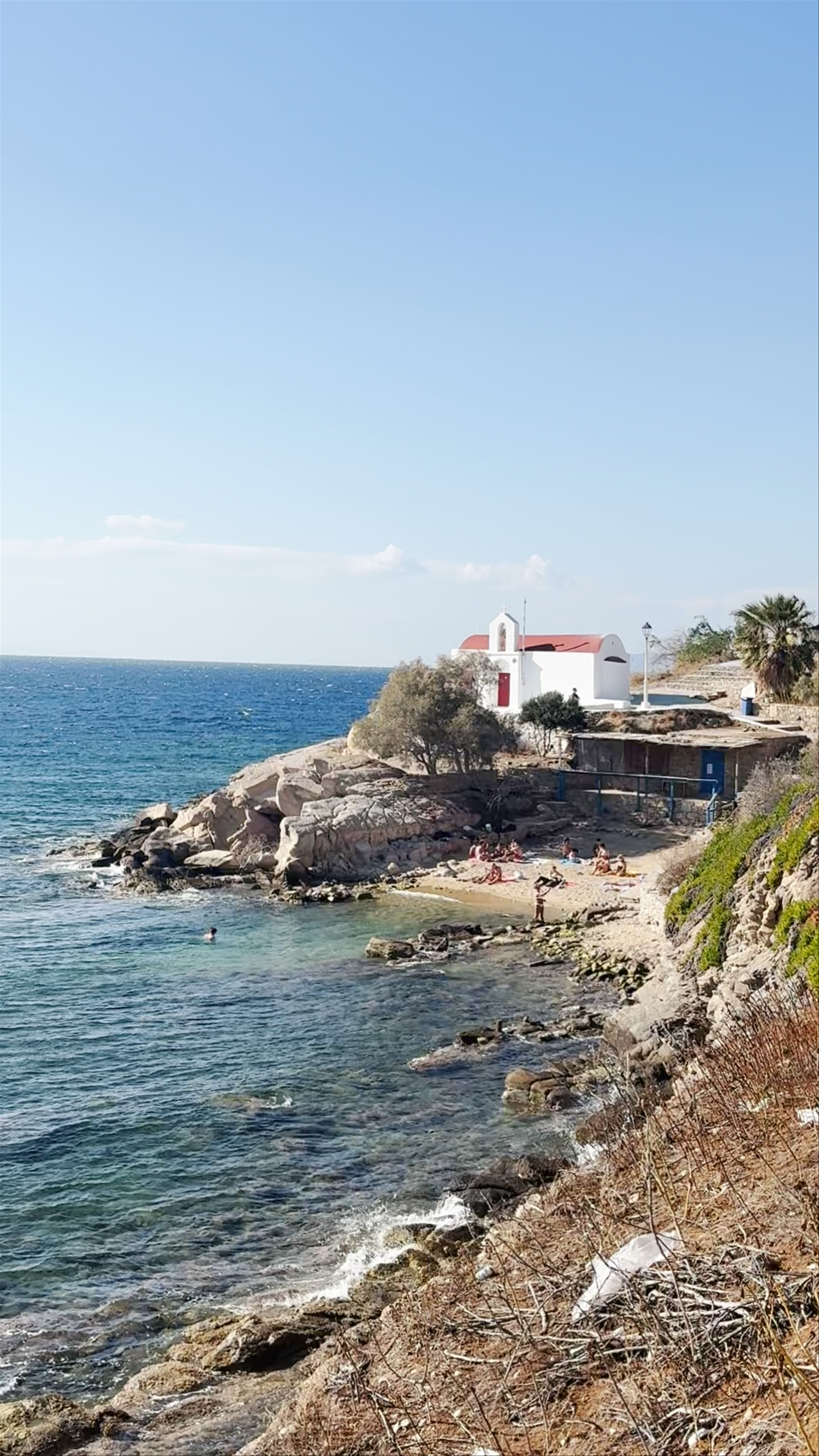 Agios Haralampis Beach: Peaceful Coastal Escape in Mykonos, Greece