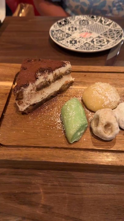 The Sicilian Butcher - This Italian Dessert Platter was EXCELLENT! It was fun to try a variety of options - Italian Near Me - Dallas, Texas