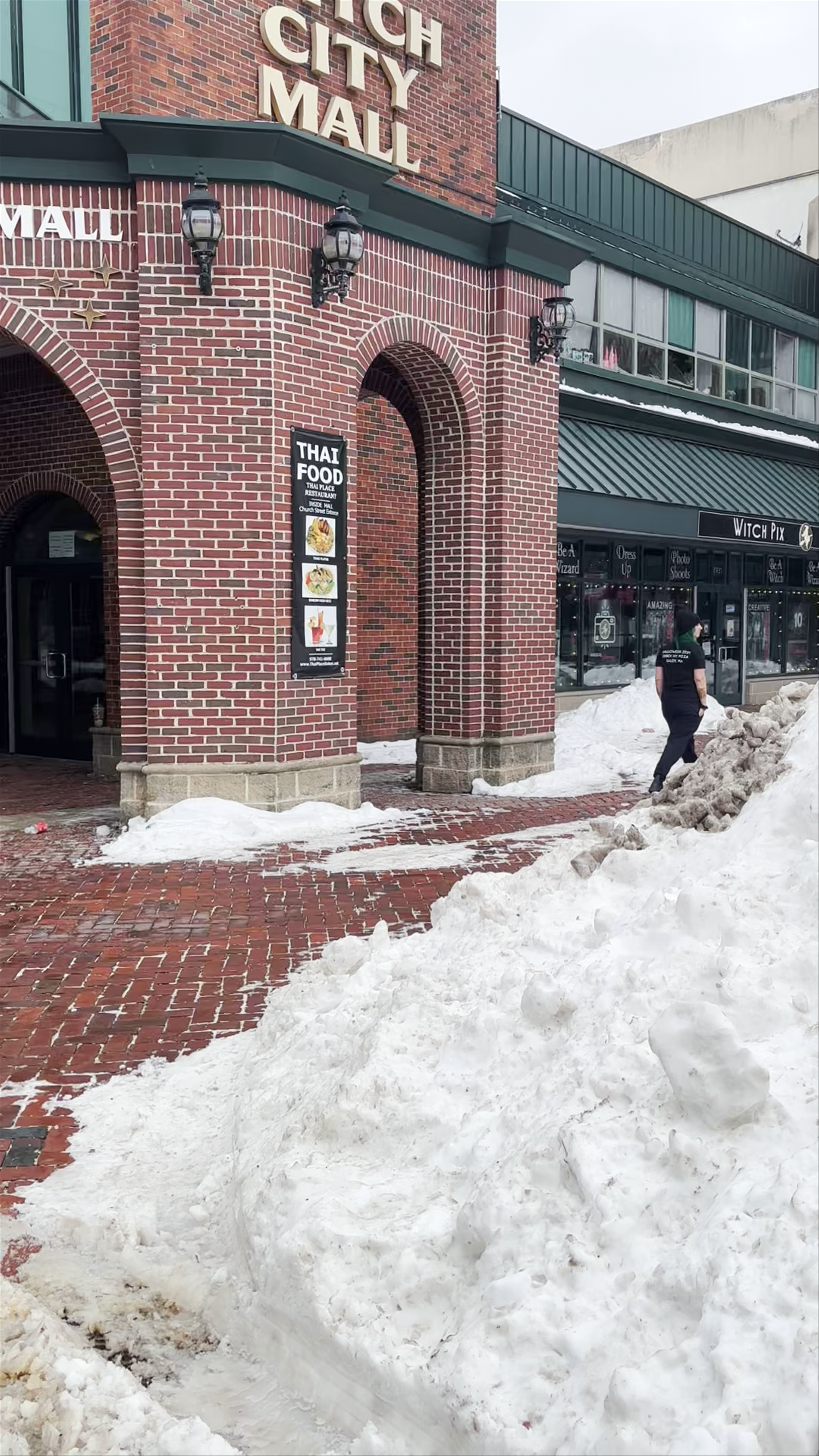 Witch City Mall: Winter Charm in Salem