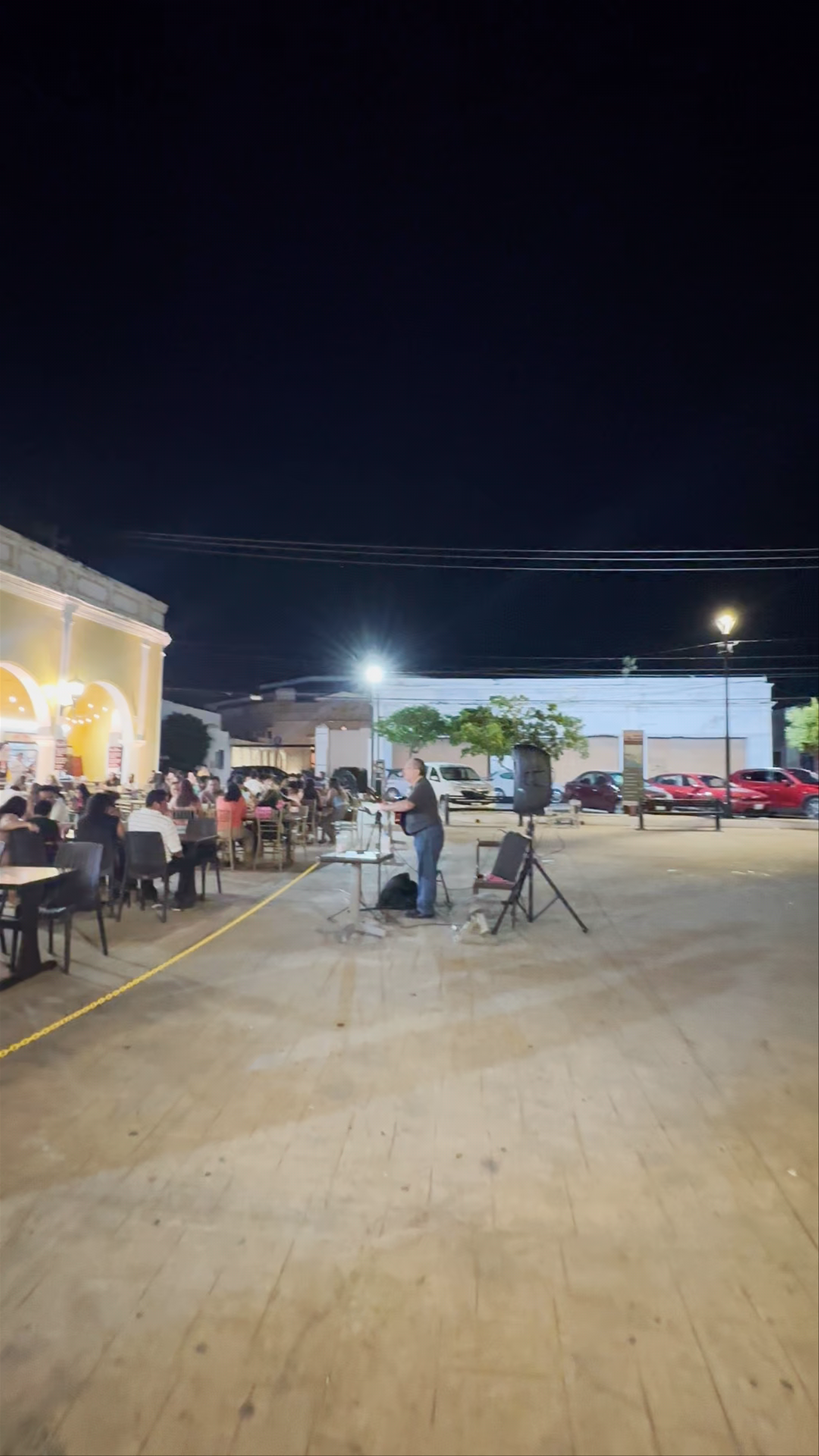 Night Vibes at Cenaduría Portales de San Francisco in Campeche