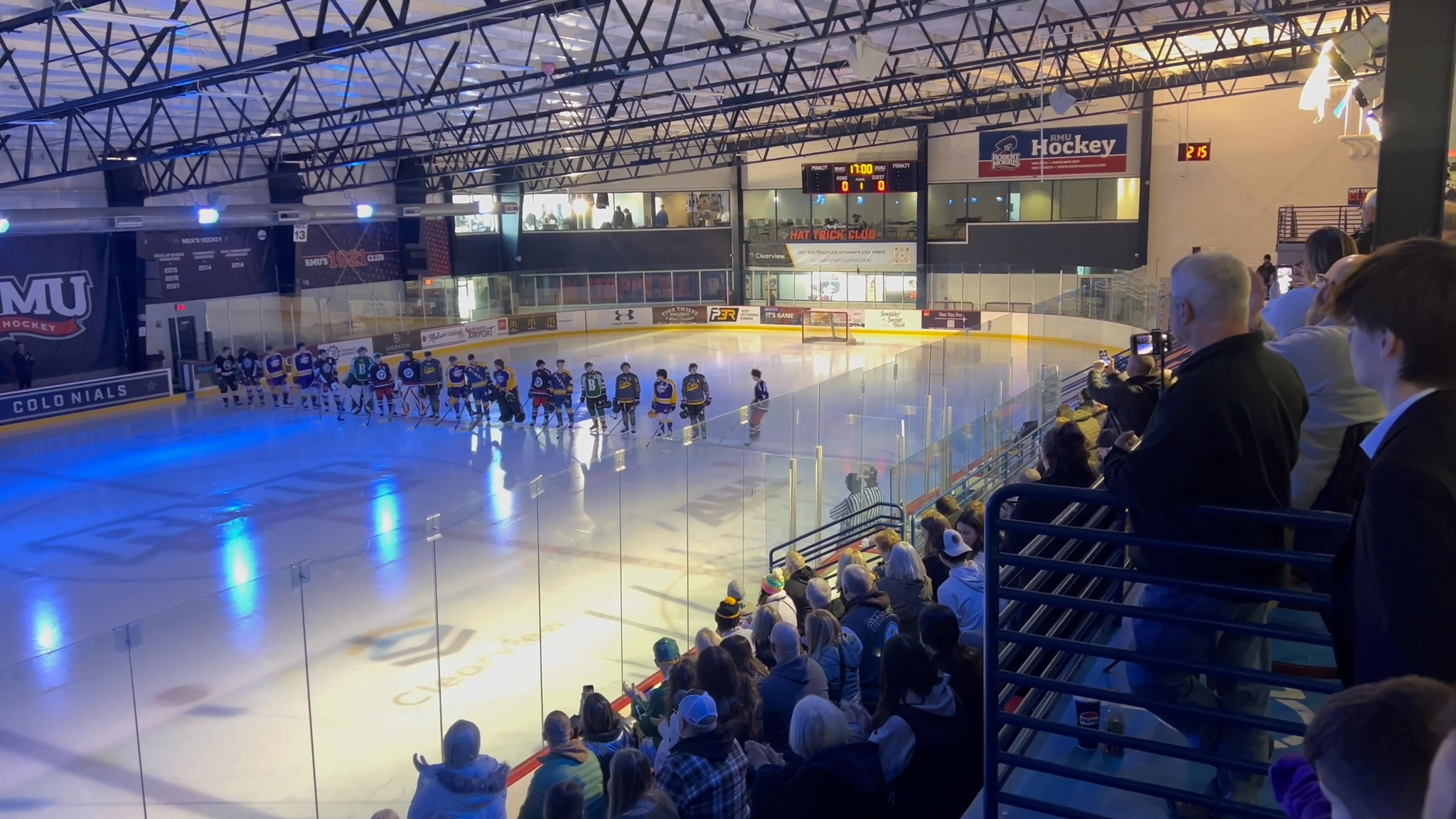 Stanley Whiteman at PIHL All-Star Game: Player Introduction