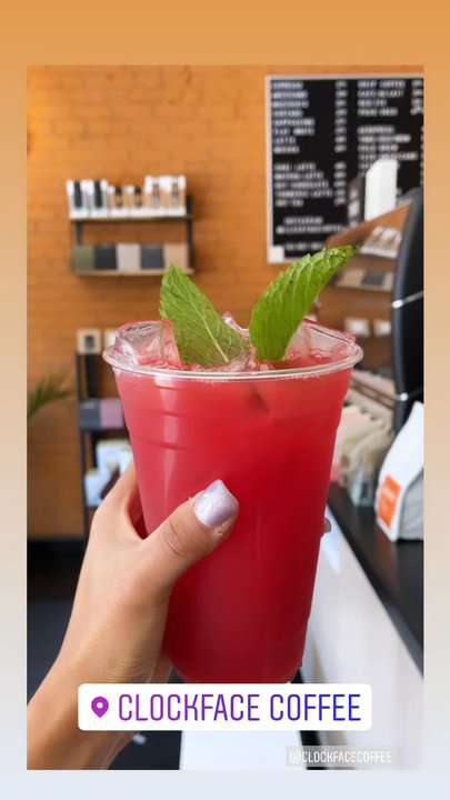 Clockface Coffee - Watermelon mint juice is so so so yummy! - Coffee & Tea Near Me - Brooklyn, New York