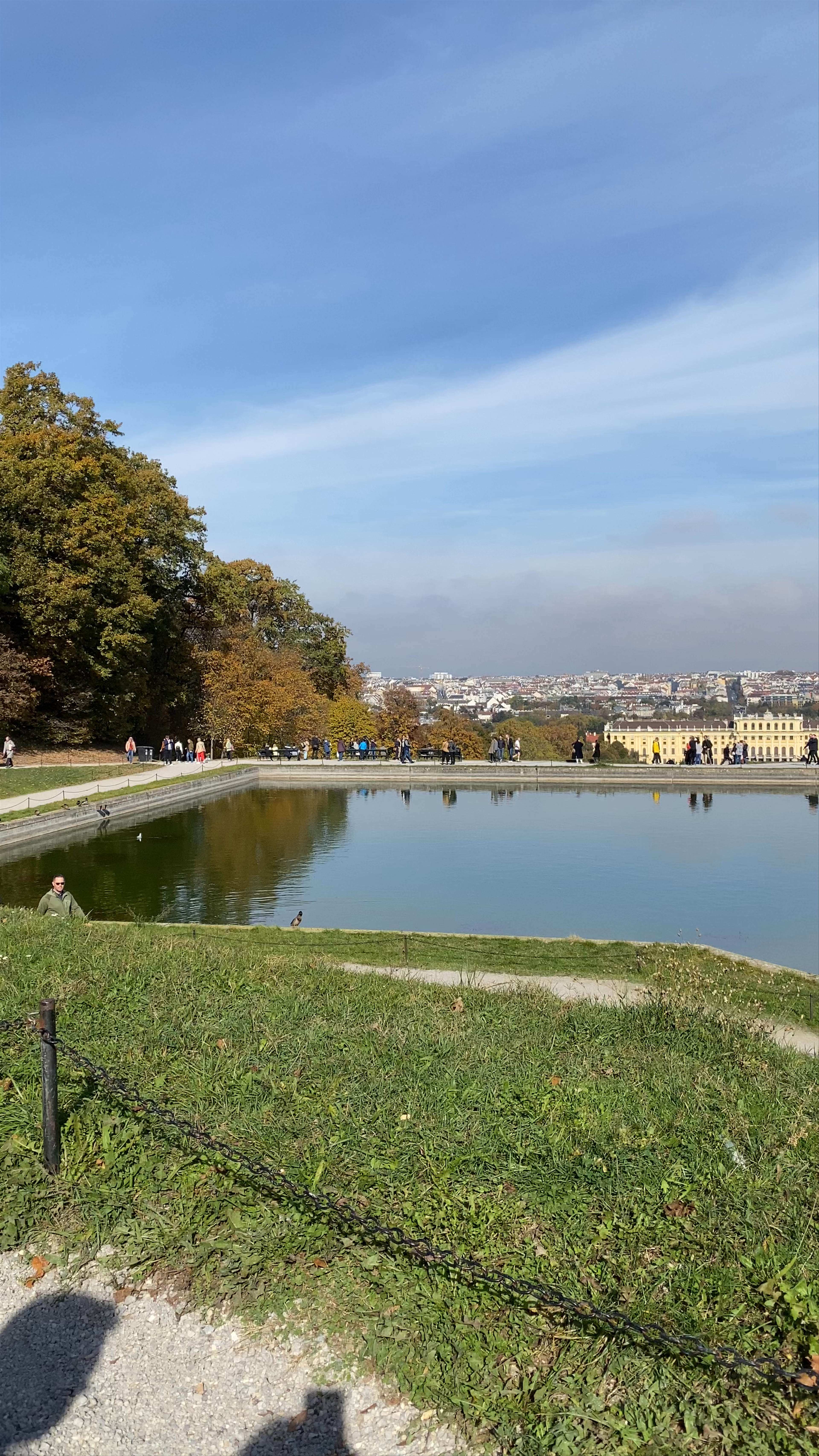Serene Afternoon at Schönbrunn Palace Gardens in Vienna