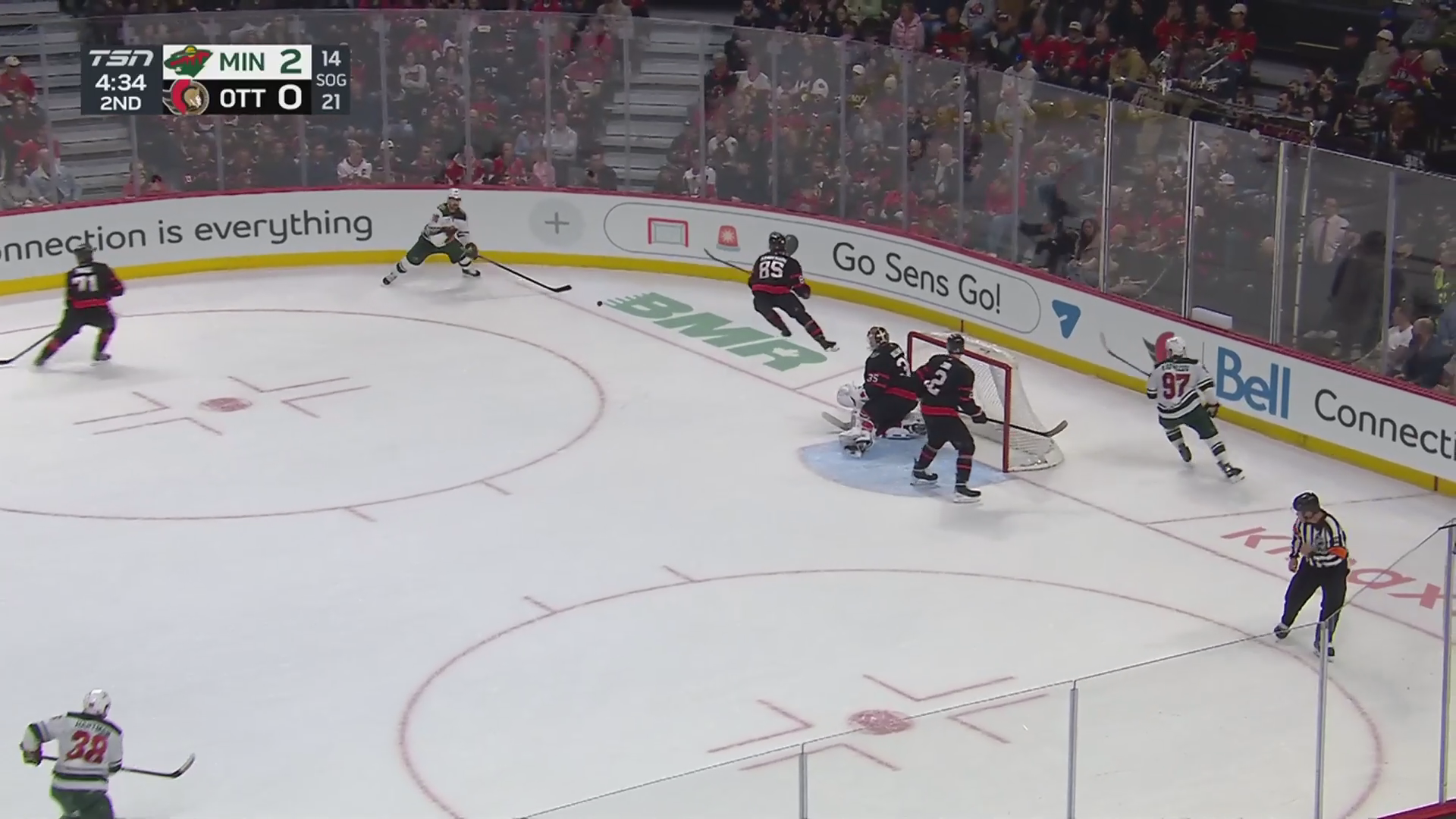 Hartman Scores Twice, Both Assisted by Zuccarello · Apr. 4, 2026