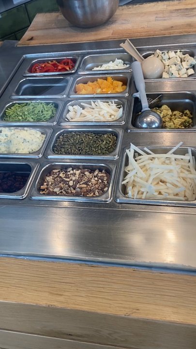 MIXT - So many toppings all fresh looking - Salad Near Me - Oakland, California