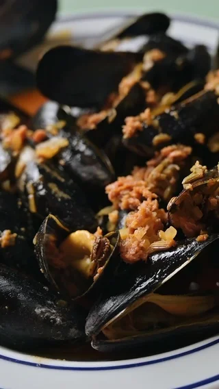 Smoked Mussels, Sobrasada & Fennel Seeds