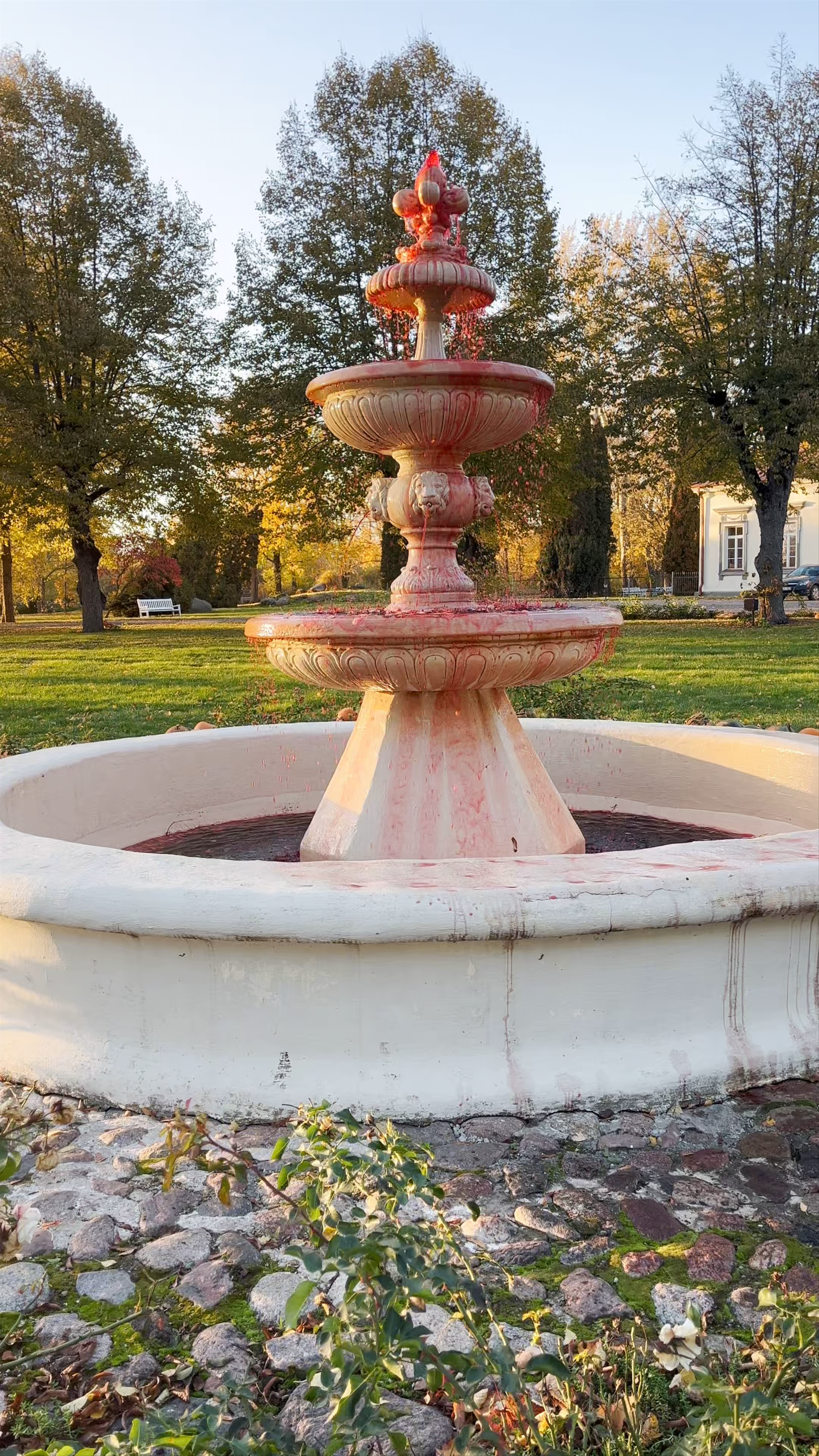 Autumn Splendor at Taujėnų Dvaras: A Serene Lithuanian Estate