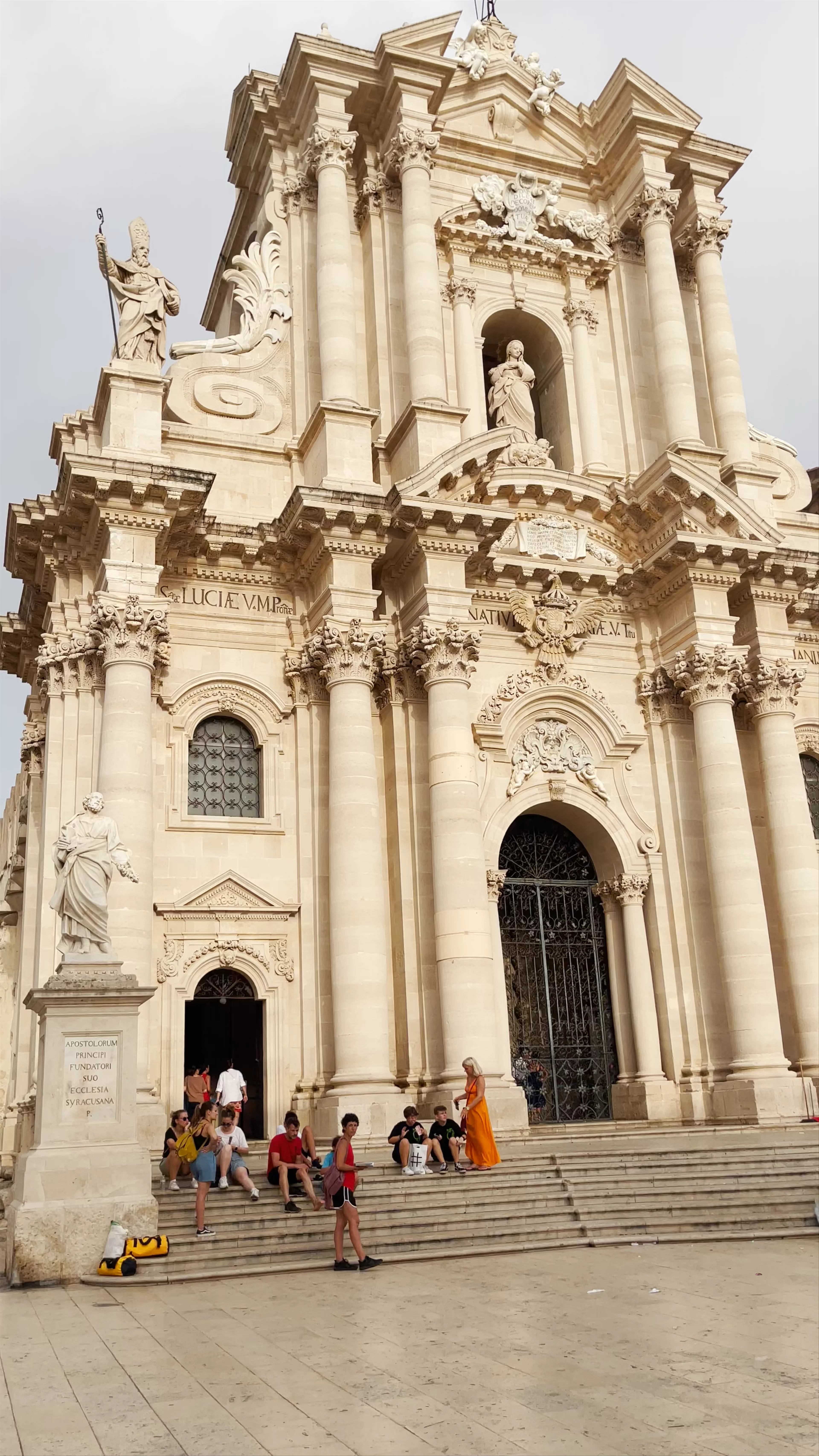 Il Duomo, Piazza Duomo, Syracuse, Free municipal consortium of Syracuse, Italy
