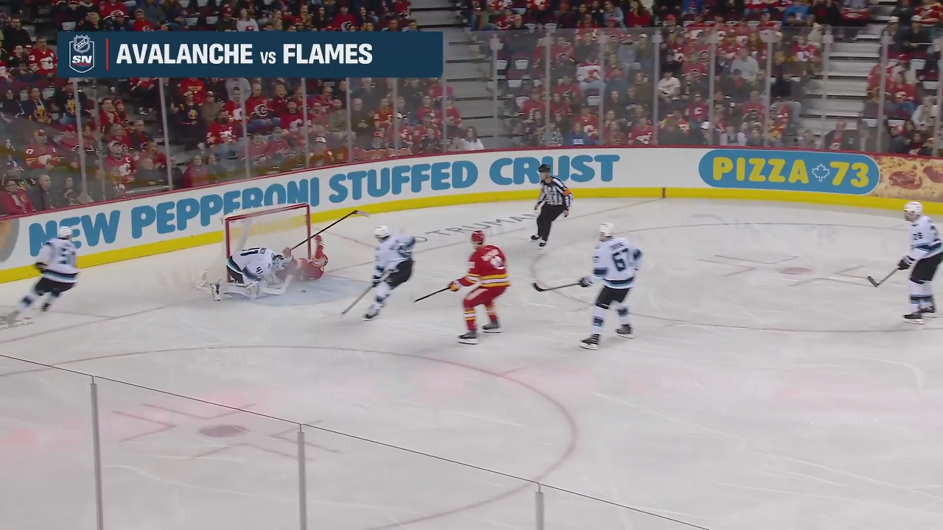 Calgary Dominates Utah 4-1, Suniev Registers First NHL Point · Apr. 12, 2026