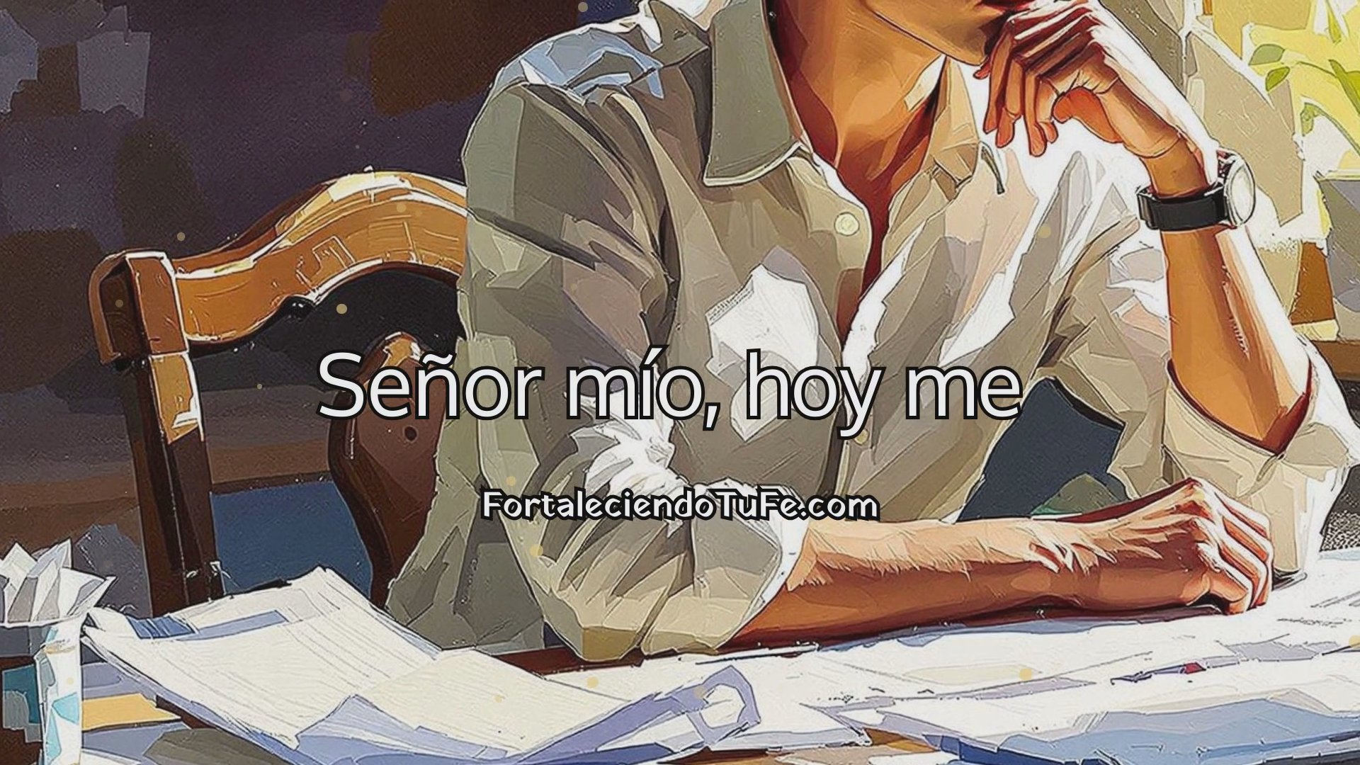 Oración para Inspiración y Constancia en el Trabajo