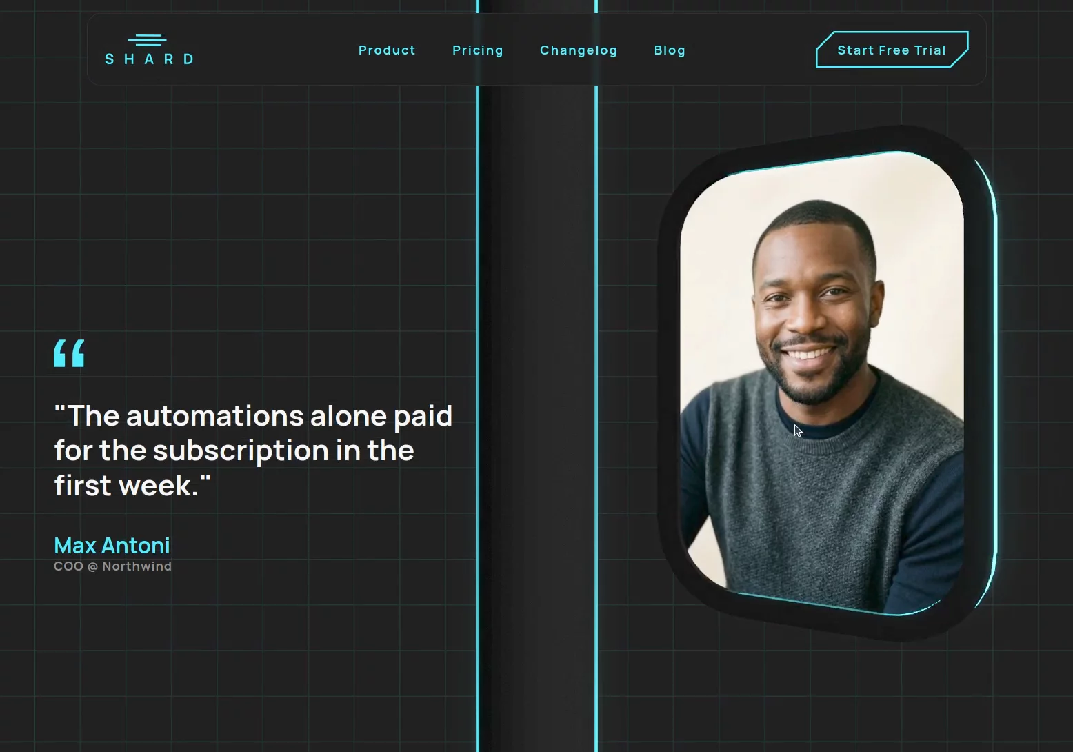 What do you think of "How it works" and "Testimonials" sections?