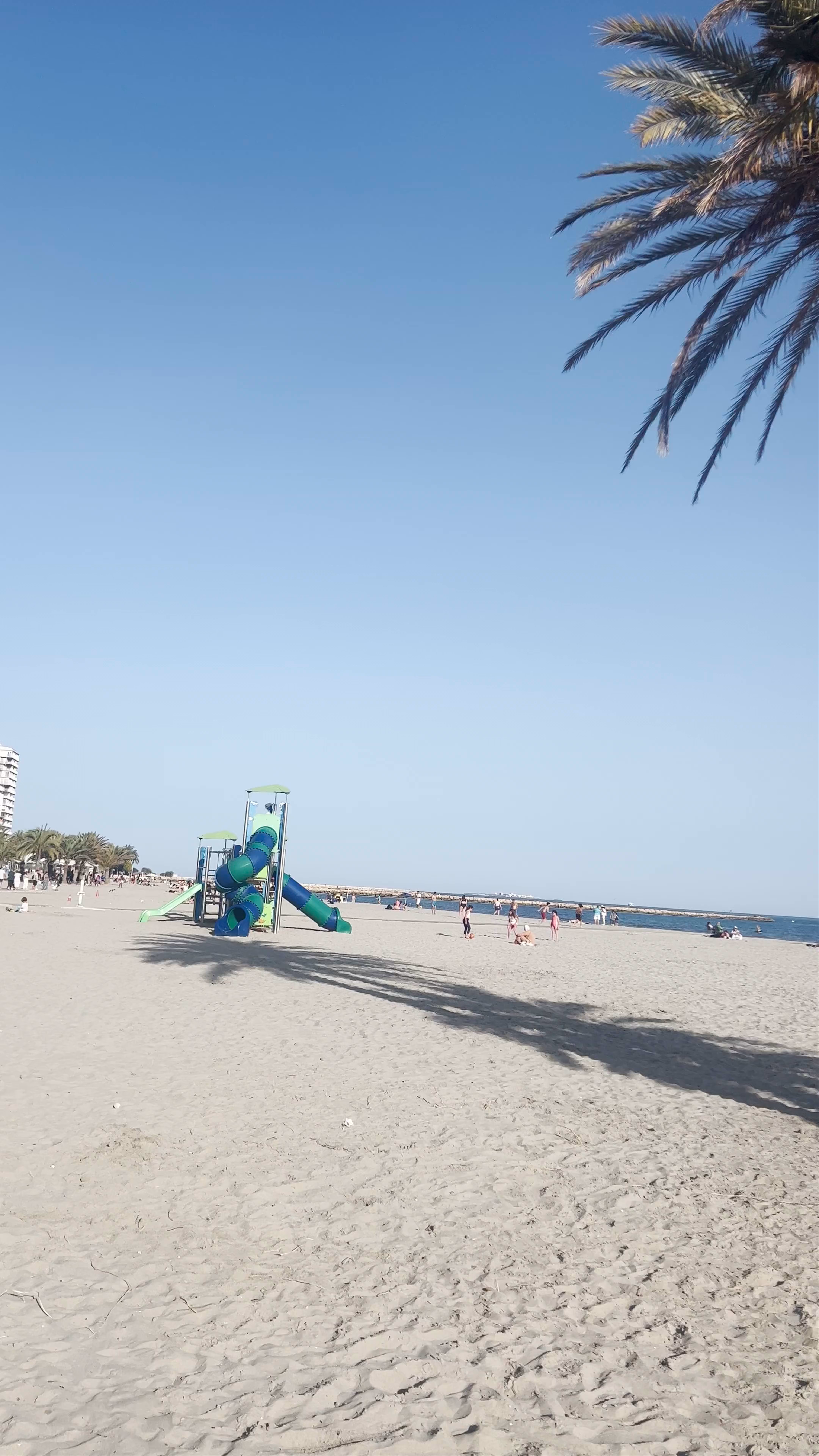 Sunny Day at Playa Levante, Santa Pola Beach Escape