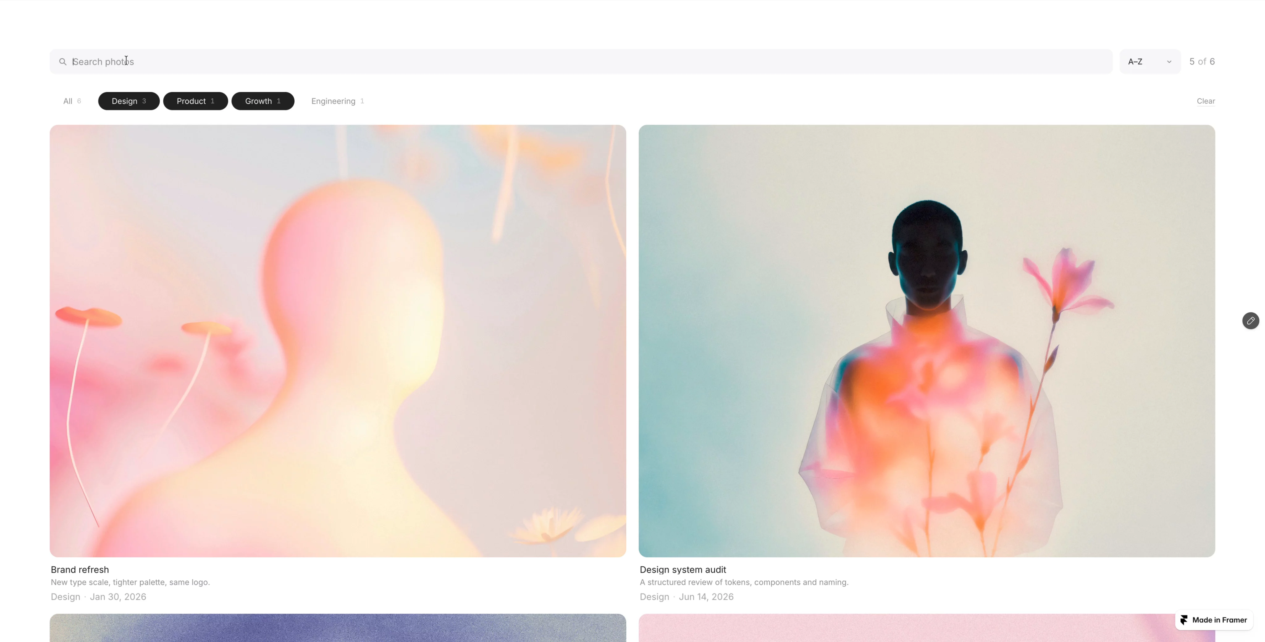 Helloo! New component - Gallery Filter is Live!  @Framer