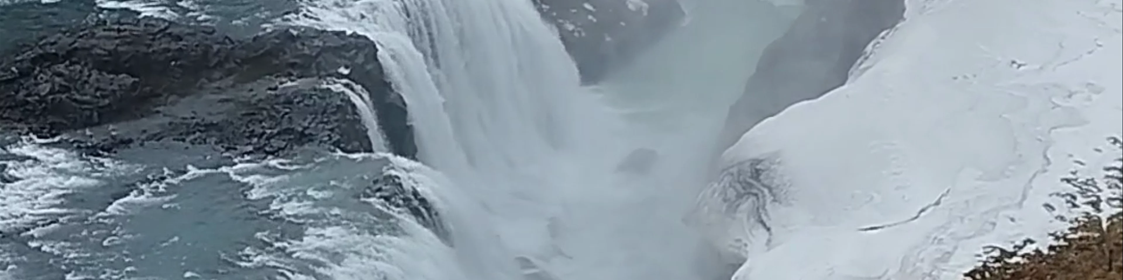 Mirador de la cascada Gullfoss