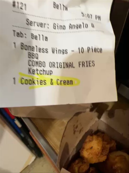 Home Frite - OK so you see I have the boneless wings with fries and cookies and cream milkshake.  Everything is okay. - Food Stands Near Me - Brooklyn, New York