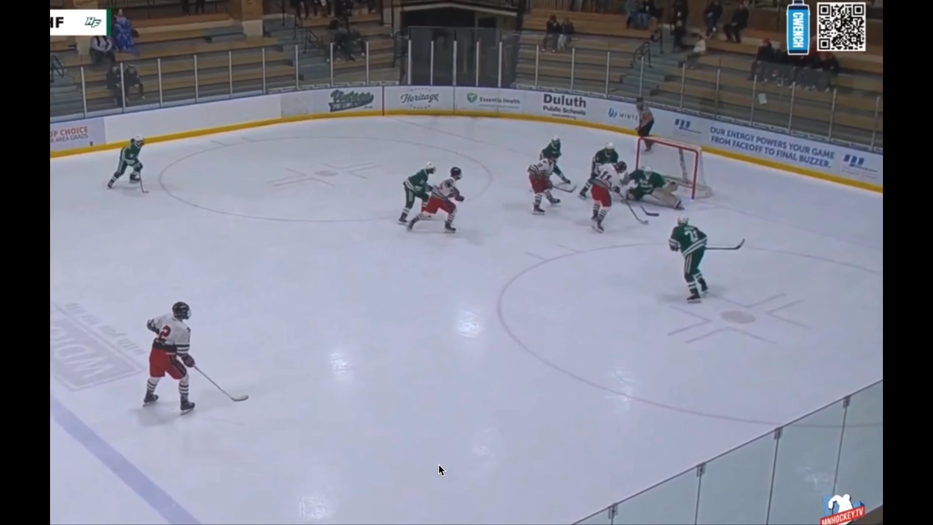 Daniel Linn's 50 Saves Help Holy Family to 5-1 Victory vs Duluth East