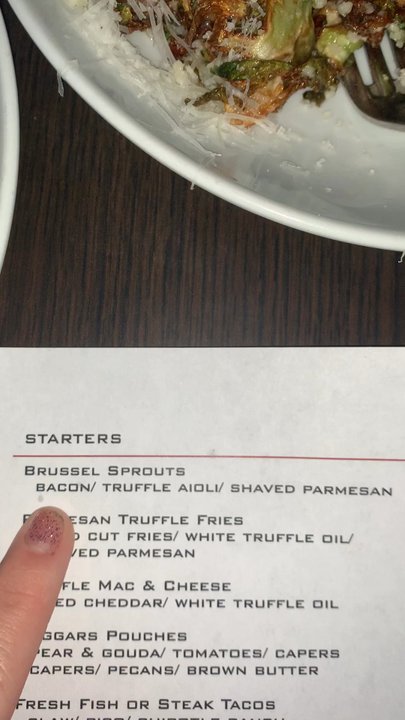 Sip85 - Brussel sprouts & Parmesan truffle fries are amazing. The service here is wonderful, we got seated right away & our server is the sweetest! - Seafood Near Me - Palm Harbor, Florida