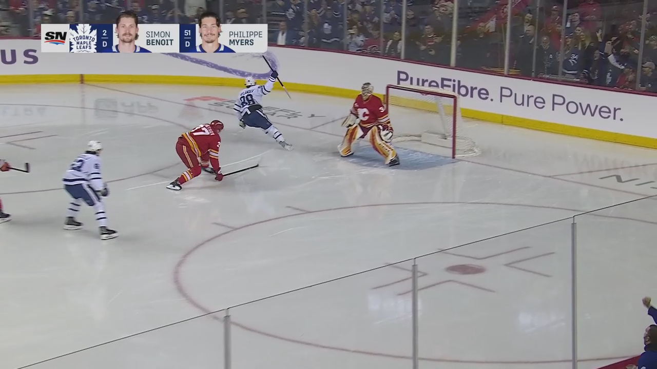 Nylander with the opening goal vs. Flames · Feb 2, 2026