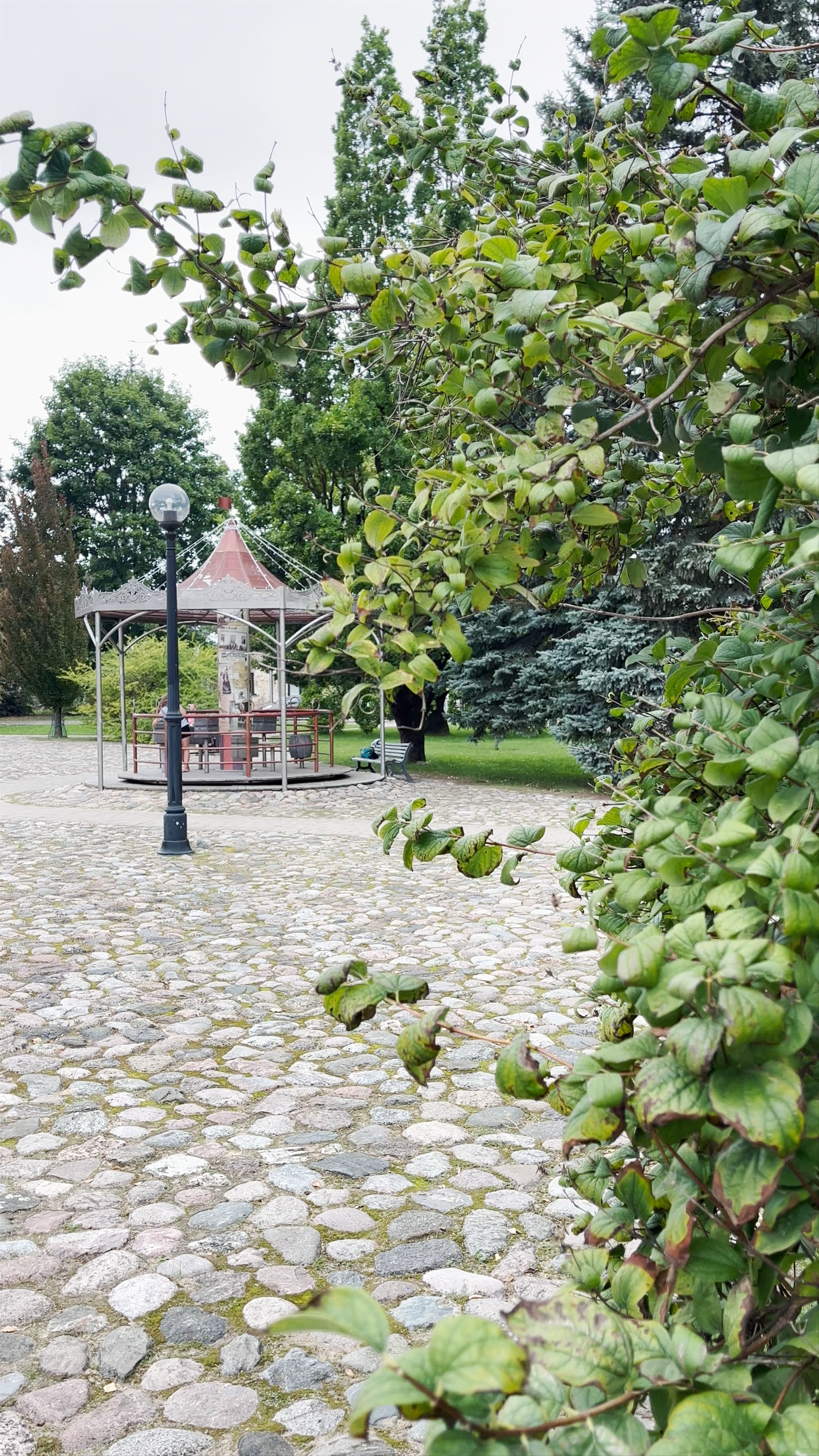 Strolling Through Memorial Park, Jekabpils, Latvia