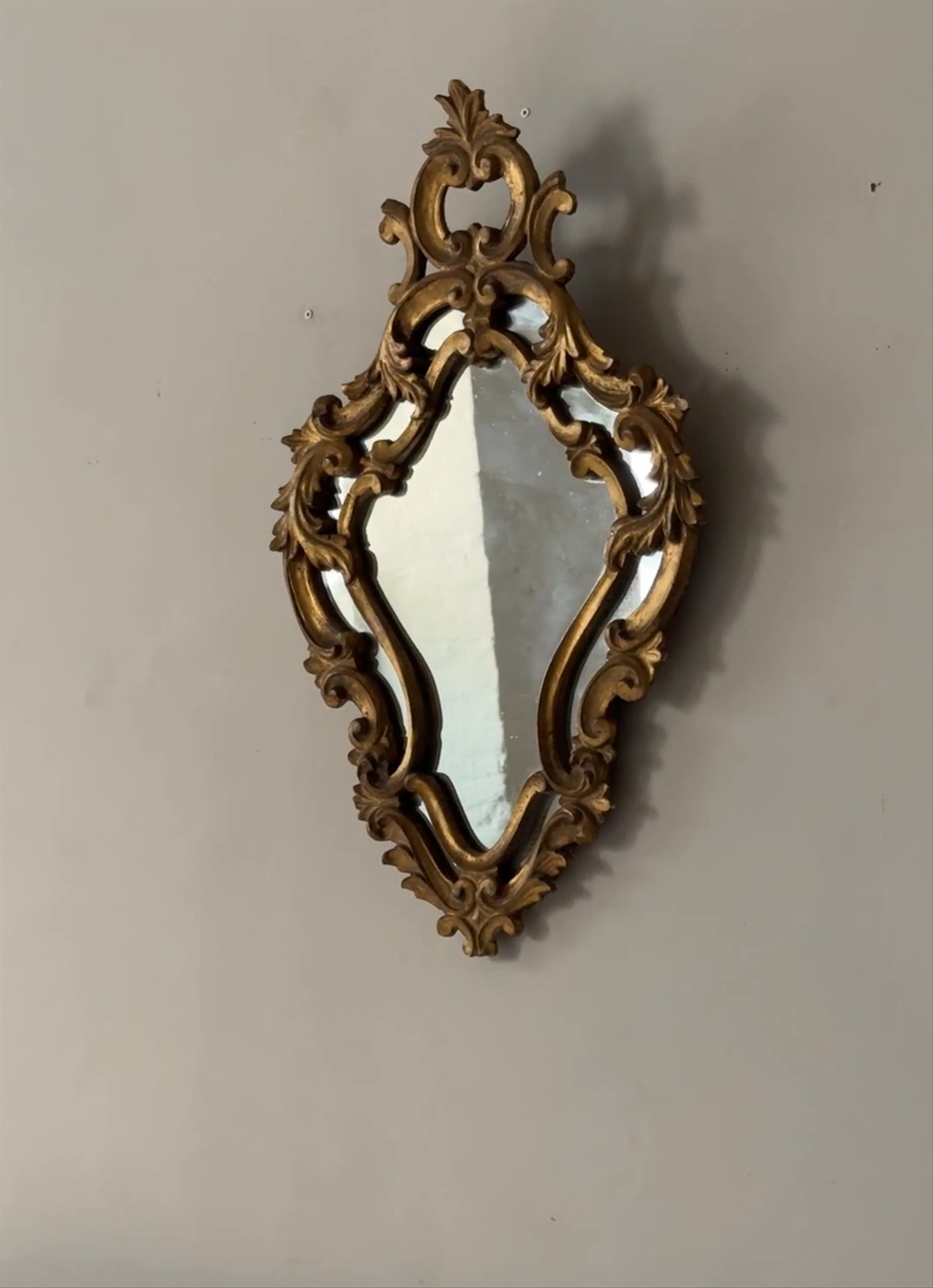 19th c. French Gilt Mirror
