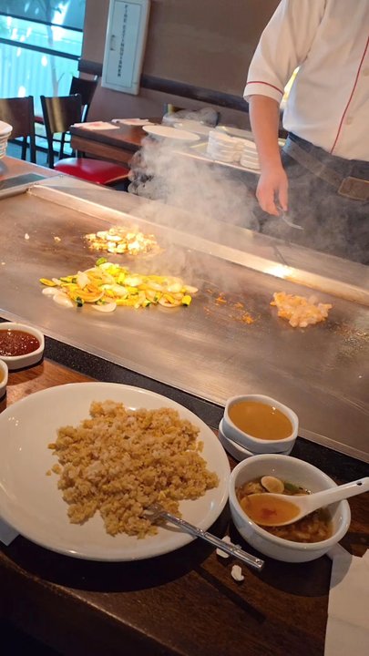 Benihana - Our Hibachi Cook - Sushi Bars Near Me - Irving, Texas