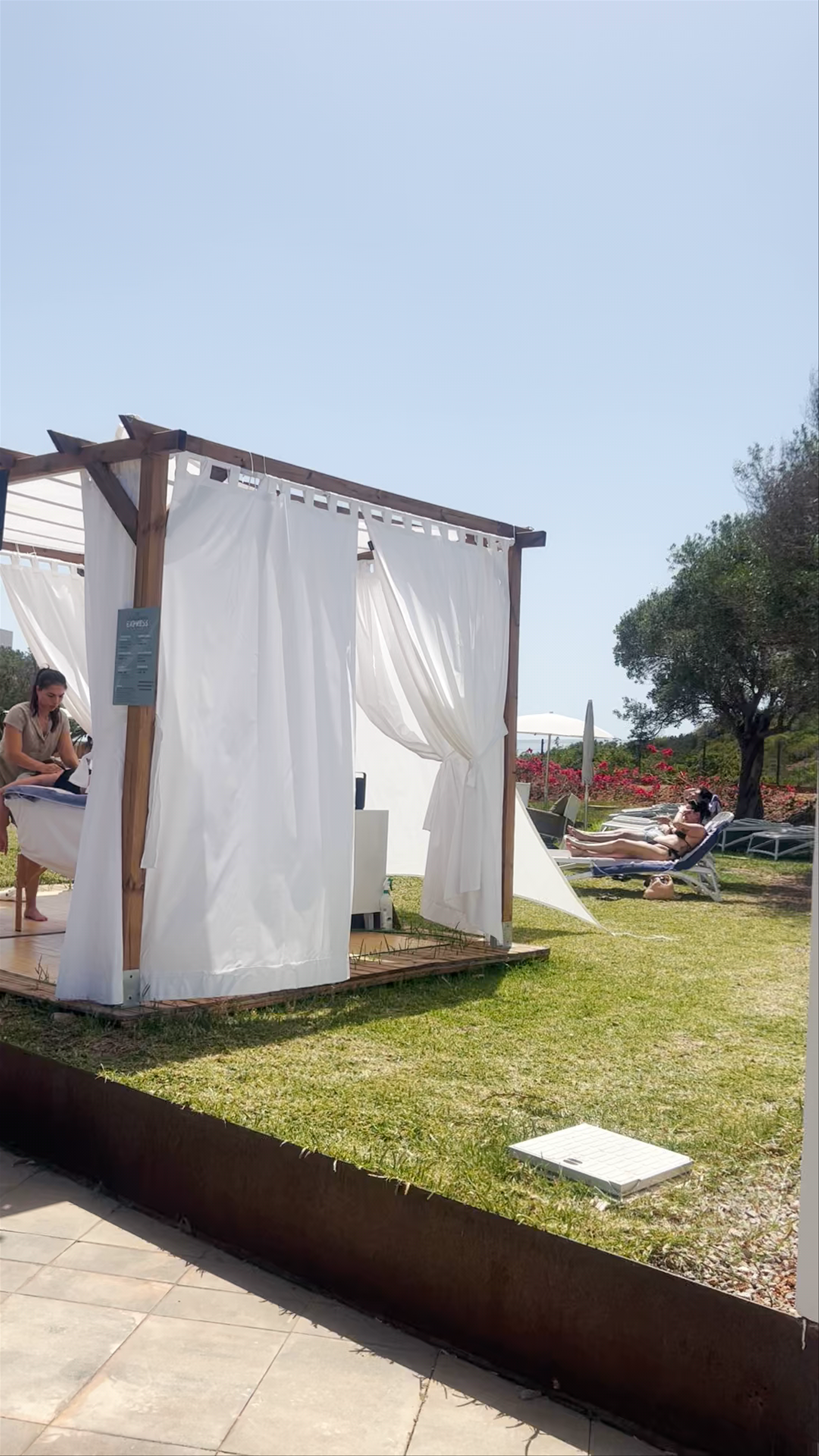 Ultimate Outdoor Massage Relaxation at Grand Palladium Select Palace Ibiza