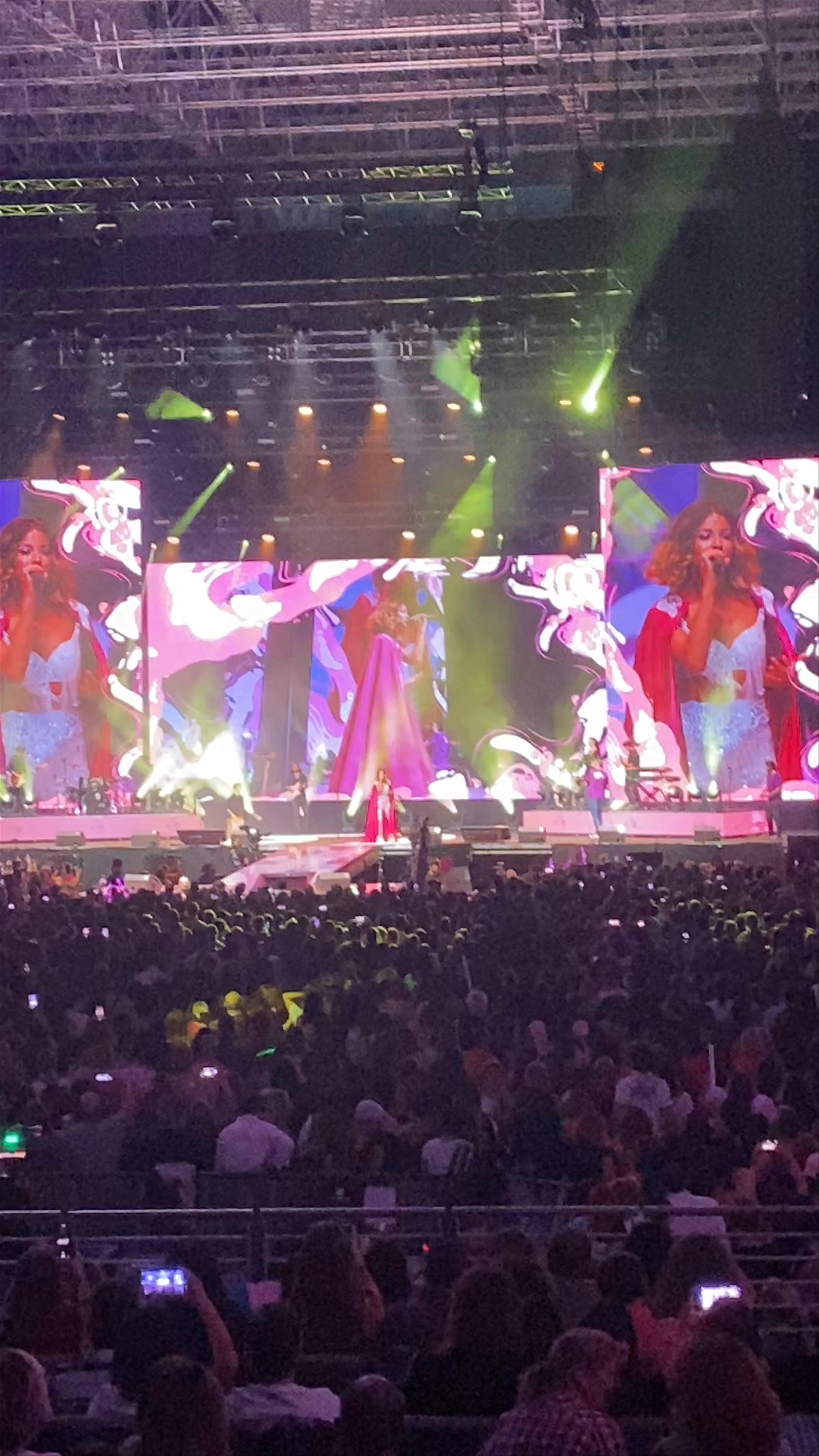 Live Concert at WiZink Center, Madrid: Electrifying Night of Music and Lights