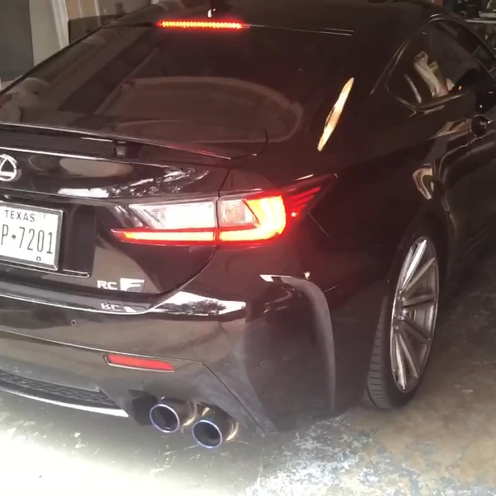 Evolution Autoworks - Apexi N1X exhaust installed on Lexus RC F by Evolution Autoworks! - Body Shops Near Me - Pantego, Texas