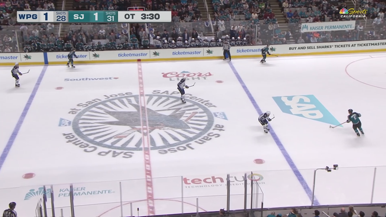 Misa with his first overtime goal vs. Jets · Mar 1, 2026