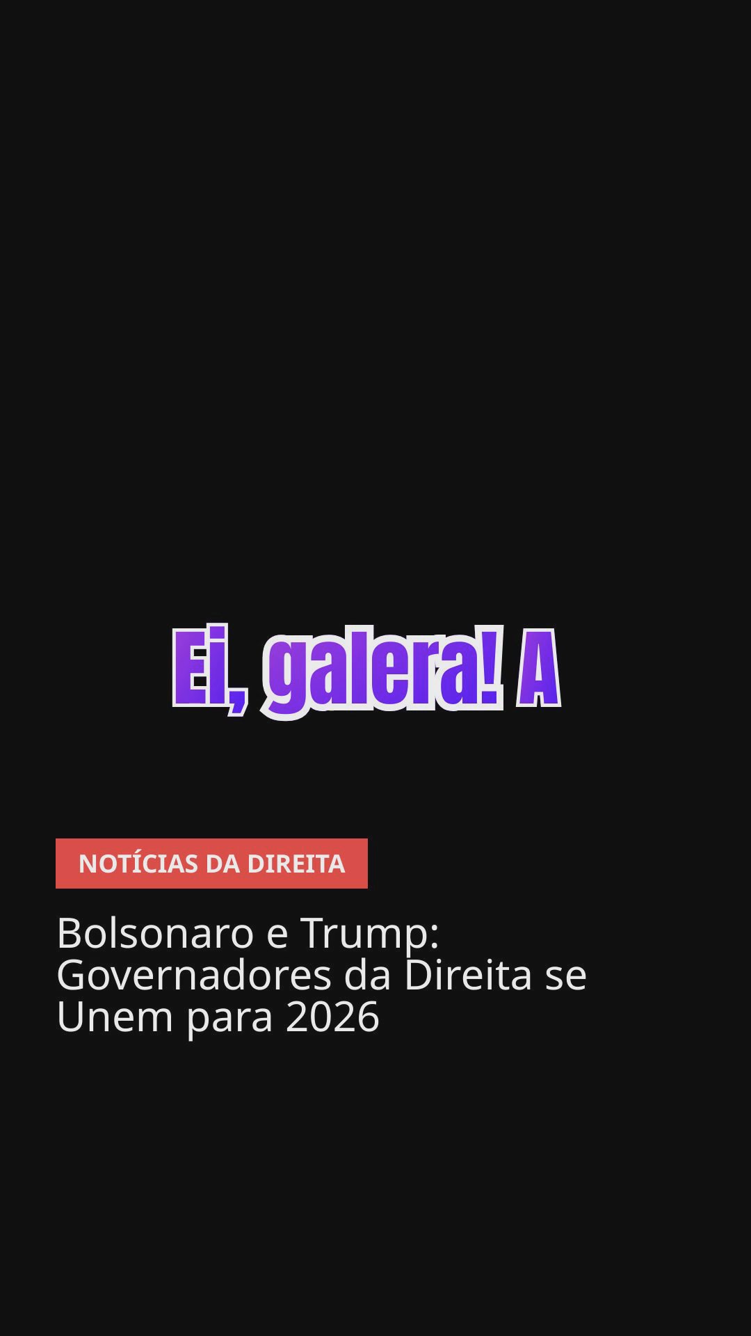 Bolsonaro e Trump: Direita Unida Contra o STF e Lula em 2026!