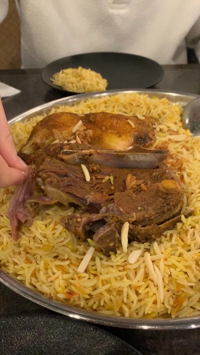 Saba Foods - Lamb shoulder, look at how the bone pulls out so easily! - Halal Near Me - Vancouver, British Columbia