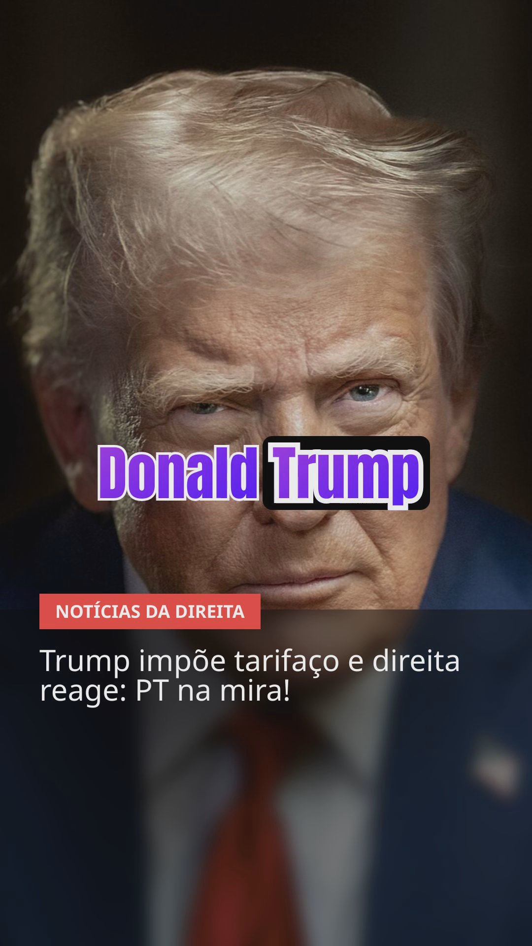 Bolsonaro e Trump: Direita reage ao tarifaço e expõe crise com o PT!