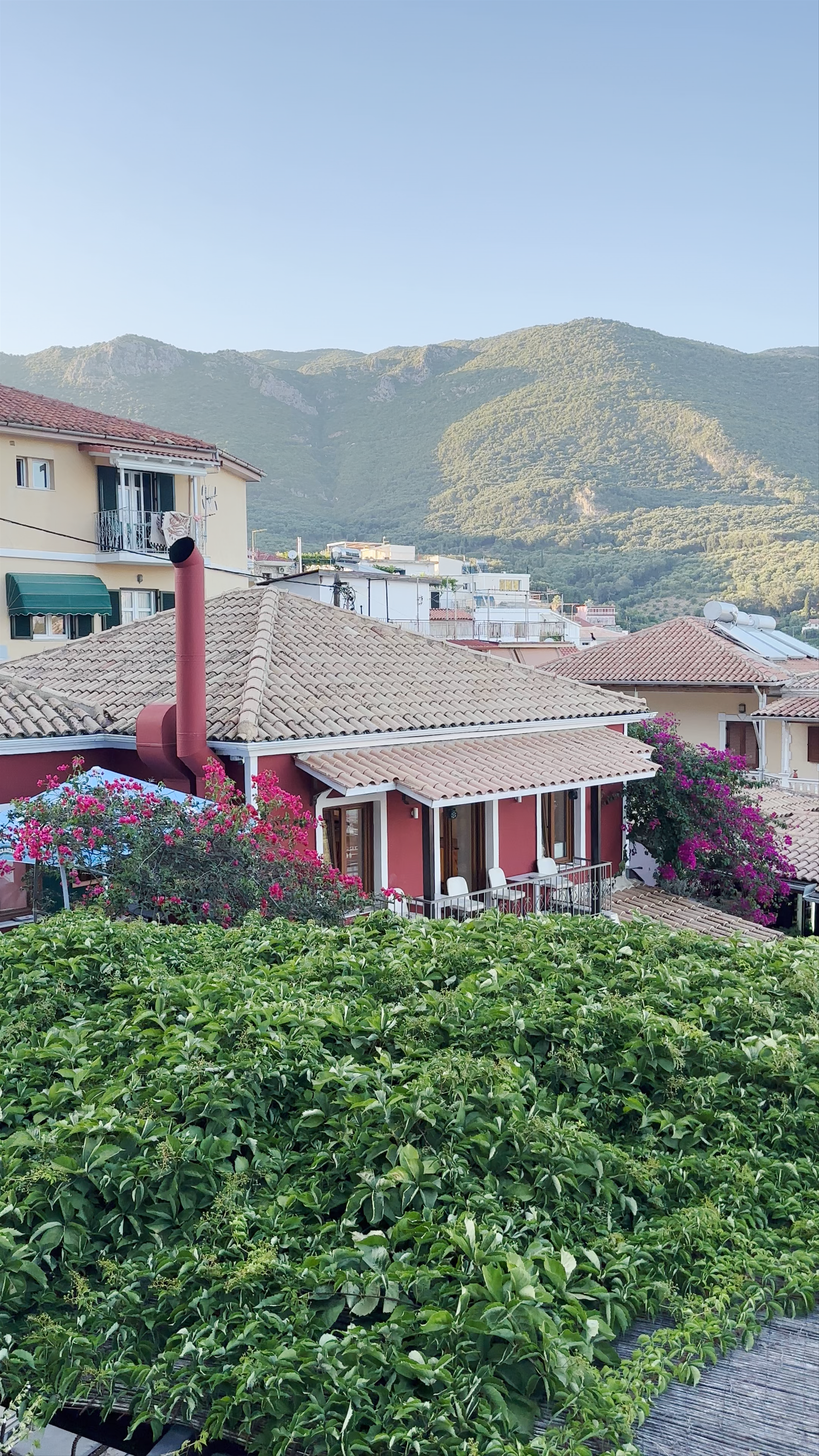 Panoramic view of Parga