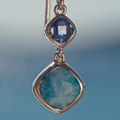 Blue Gemstone earrings