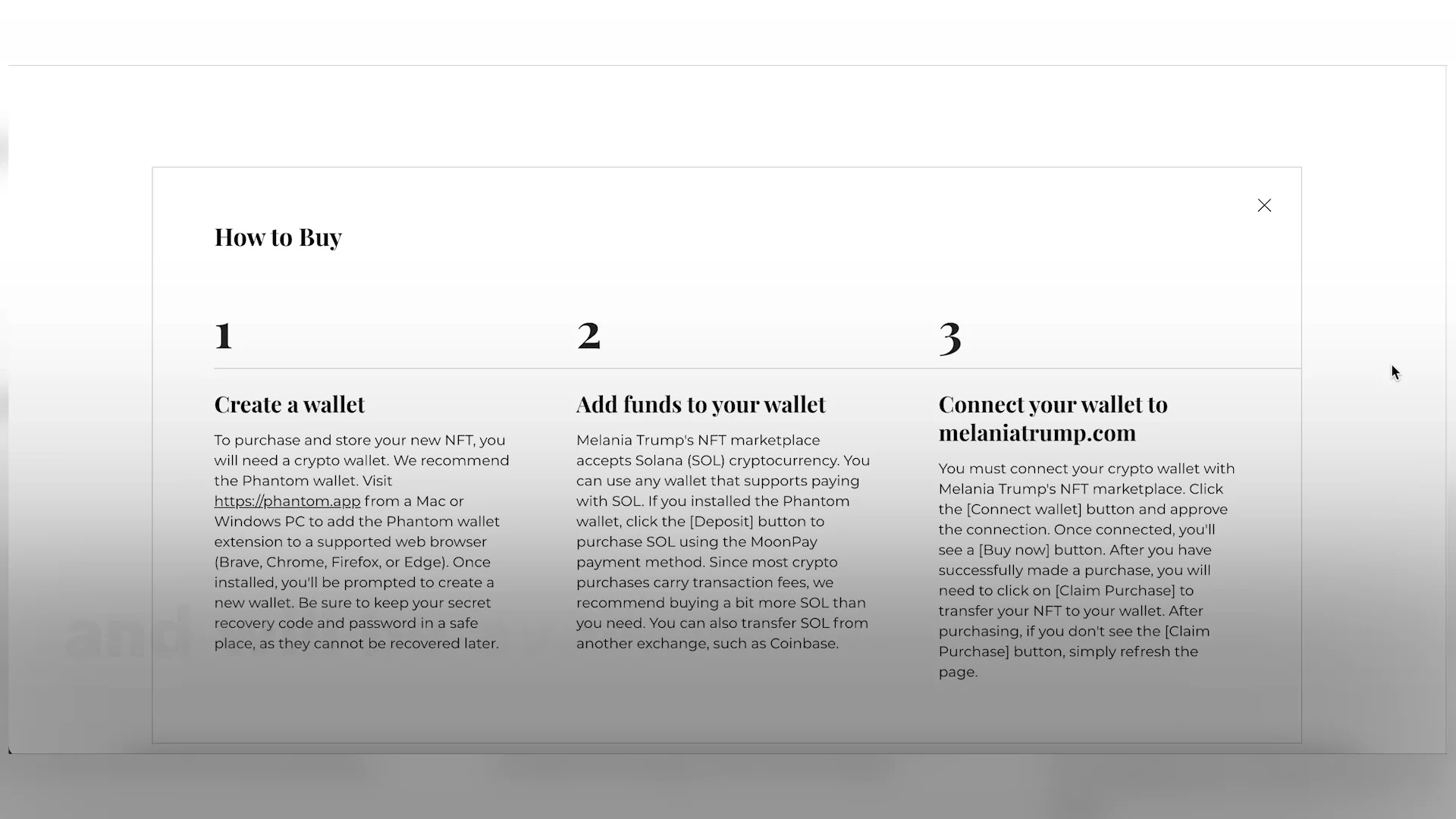 Melania Trump Denies Buying Her Own NFT for $185,000 - Newsweek