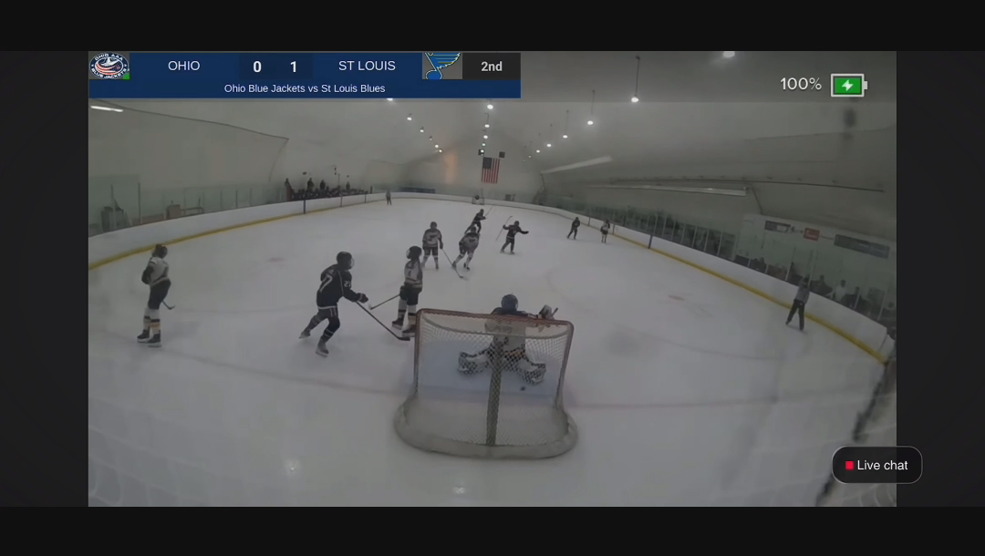 Lily Svenson’s (#3 Blue) Goal Ties Game for Ohio Blue Jackets 14U AAA
