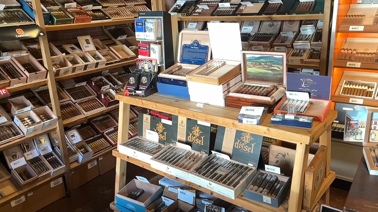 Puro Humo Cigars - Just a quick look inside the shop and the humidifier and their cigars - Tobacco Shops Near Me - Glendale, California